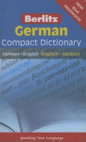 Berlitz Language: German Compact Dictionary (Berlitz Compact Dictionary)