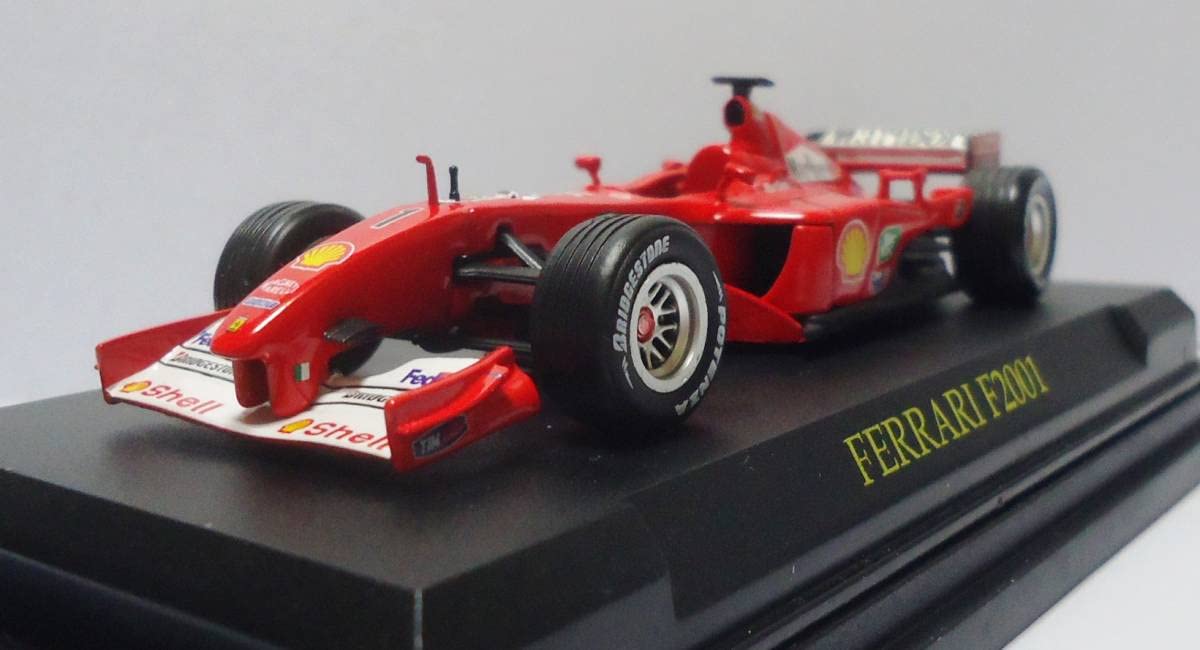 Amazon.co.jp: マルボロ仕様ケース付アシェット 1/43 フェラーリ F2001 