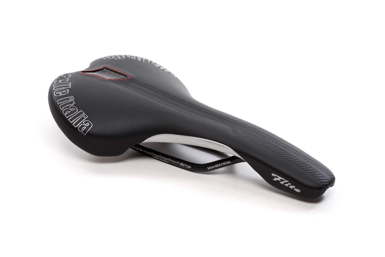 Flite ブラックサドル SELLE ITALIA* flite 1990 NJS saddle (embroidery black
