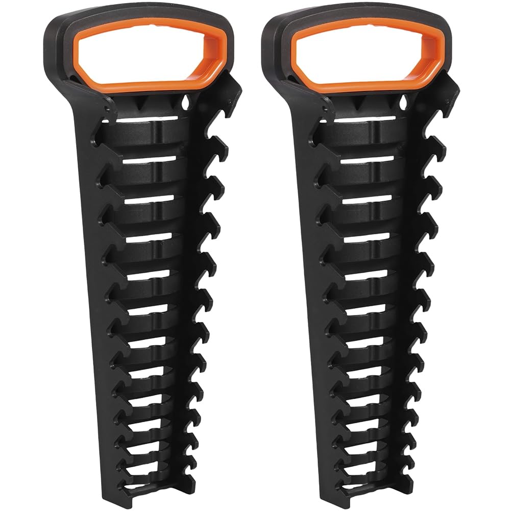 Littimoon Wrench Organizer Tray Plastic Wrench Organizer Tool Storage Rack Standard Wrench Bracket Wrench Bracket Torx Wrench