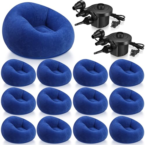 Realspring 6 9 12 Pcs Inflatable Bean Bag Chairs for Adults...