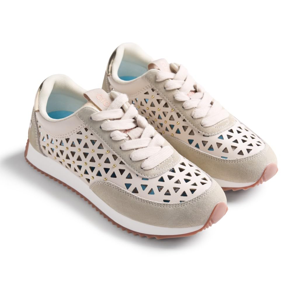 GIOSEPPO Women's Caseville Sneaker, Ivory White, 7.5 UK