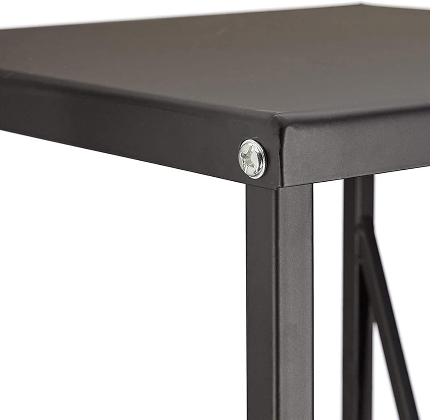 Firewood Rack Fireplace Log Bin Holder, Indoor/Outdoor Lumber Storage Logs Bin Metal Stand, Space Saver Steel Bracket Lumber Stacking Shelf, Modern Fireplace Decoration Accessories Log Carrier