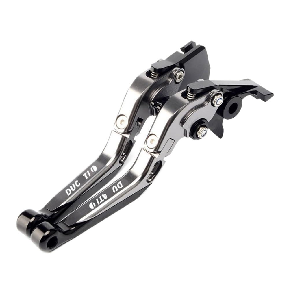 NHGFdfs Motorcycle Clutch Brake Lever for Du&Cati 696 796 695 620 400 Motorcycle CNC Foldable Extendable Brakes Clutch Levers