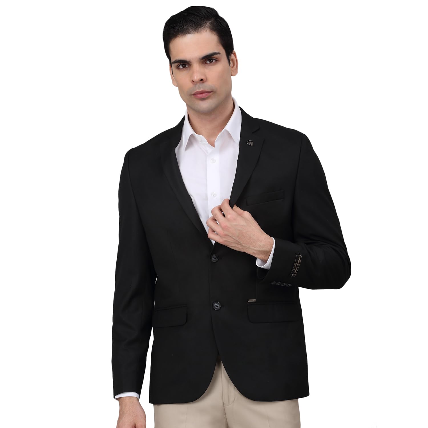 cantabil Solid Full Sleeves Notch Lapel Formal Blazer for Men | Formal Blazer for Men | Men Blazer for Formal (P_MBZF00162)-picture-22