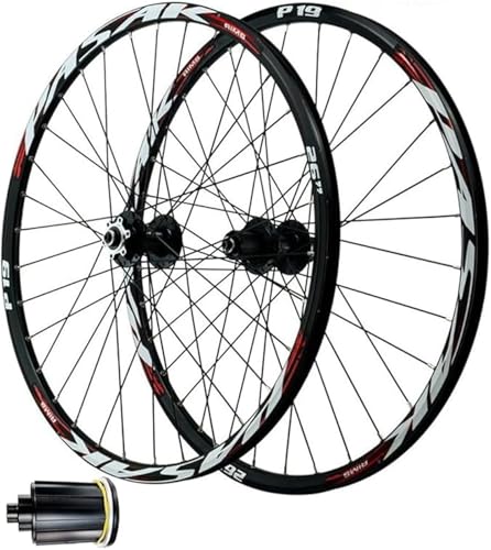 Paire de roues vélo montagne 29 pouces pour transmission de 7 à 12 vitesses