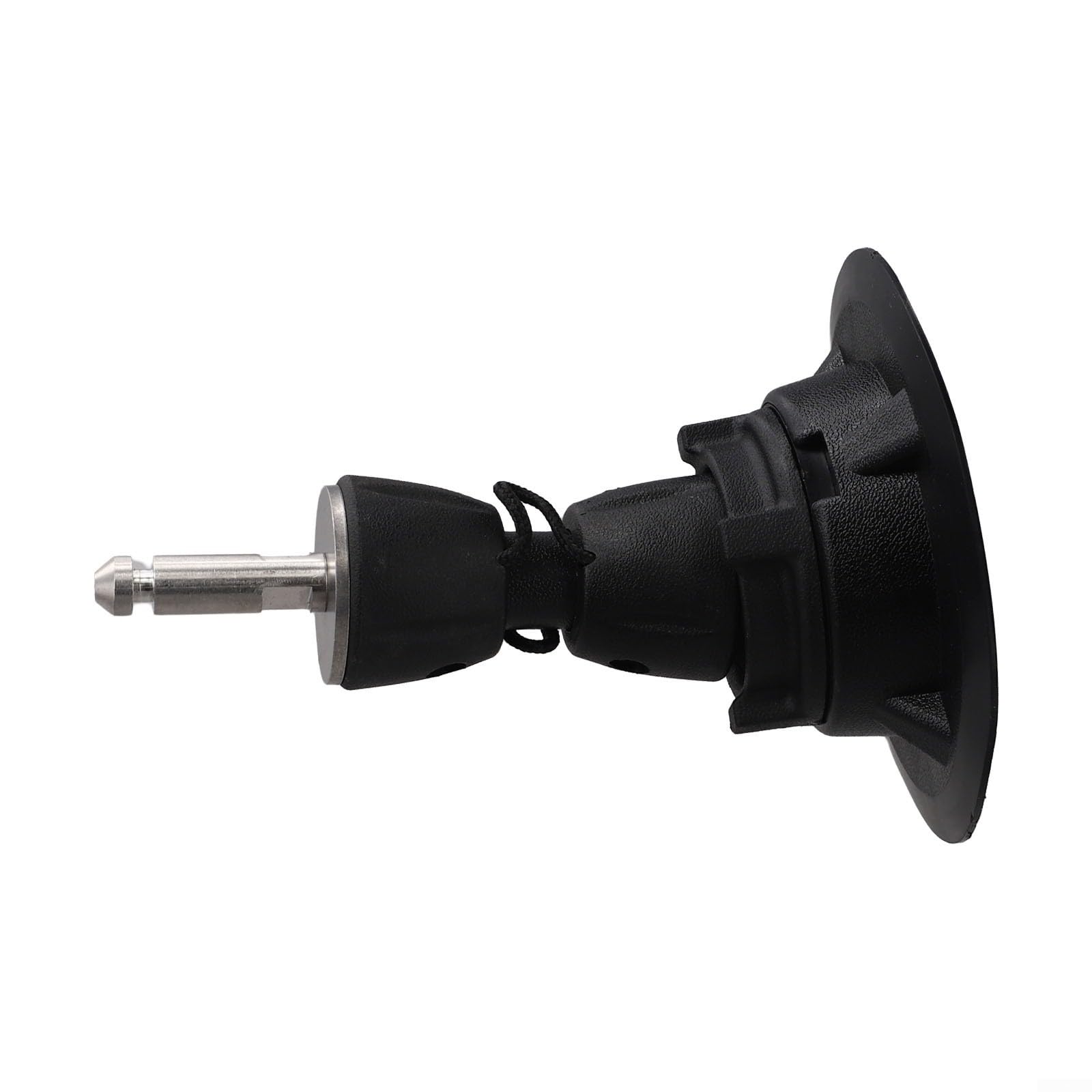 Windsurf-Mast-Basis mit 360-Grad-Drehgelenk, PVC-Segelgrundplatte für Windsurfen, niedriges Profil, Sehnengelenk, Windsurf-Board-Hardware, schwenkbarer Mastfuß