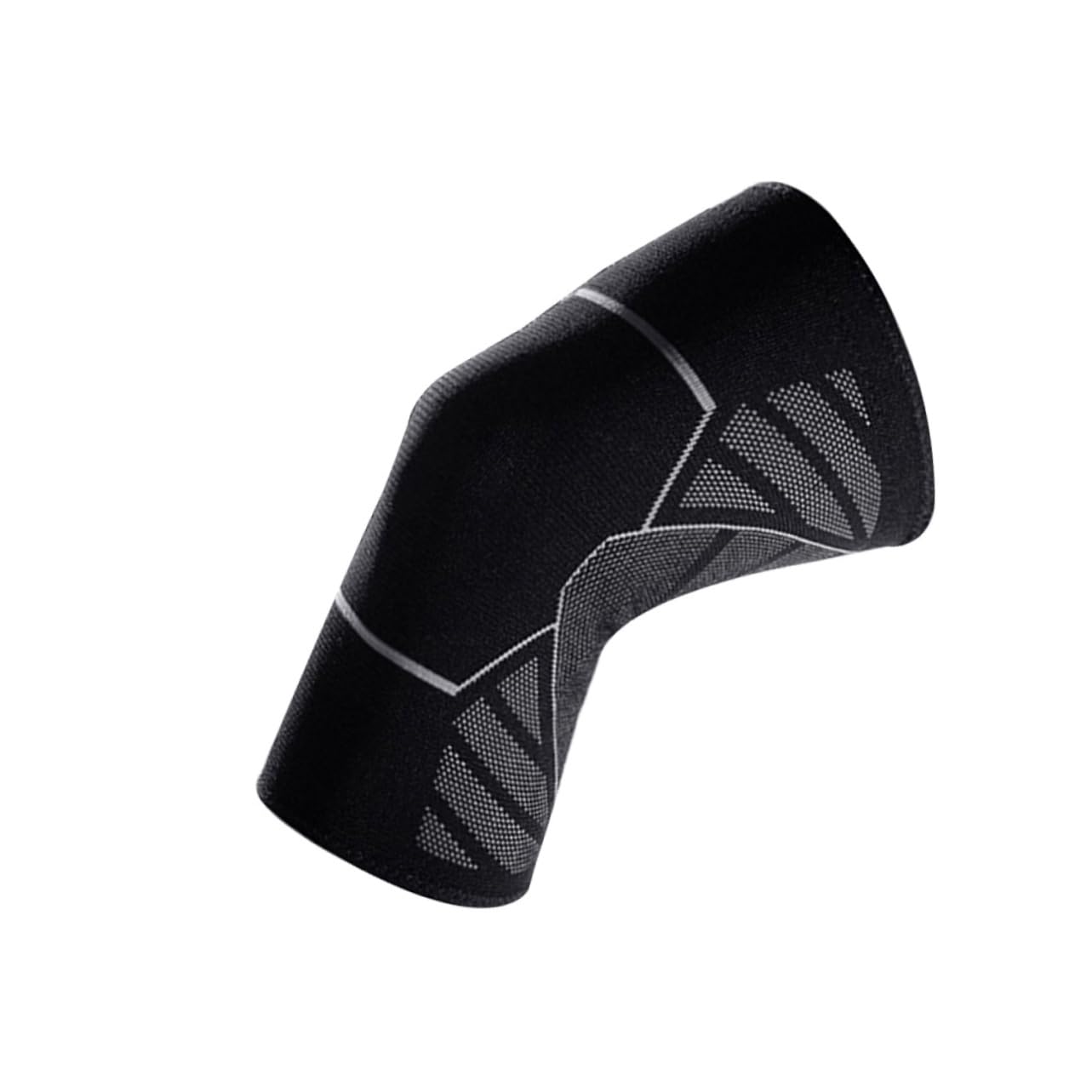 BCOATH 1 Pc Anti-Slip Knee Pads Brace Support Compression Knee Sleeve for Men Style Grey