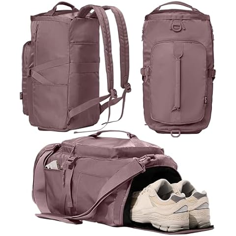 Uselike Gym Bag with Shoe Compartment Cover