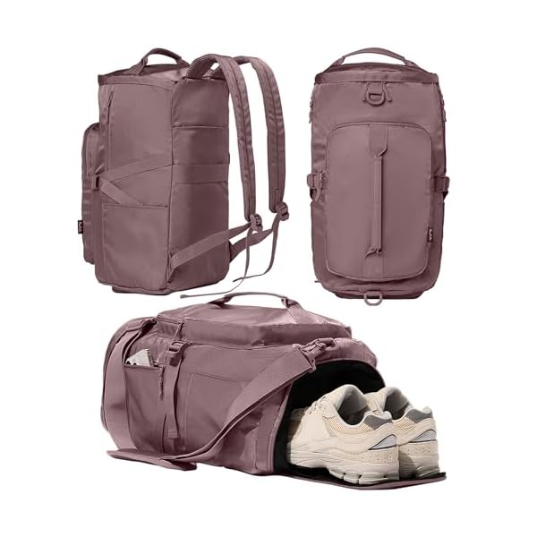 Gym Bag for Women Workout Gym Backpack with Shoe Compartment