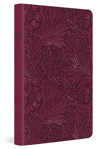ESV Value Thinline Bible (TruTone, Raspberry, Floral Design): Holy Bible, English Standard Version - image 1