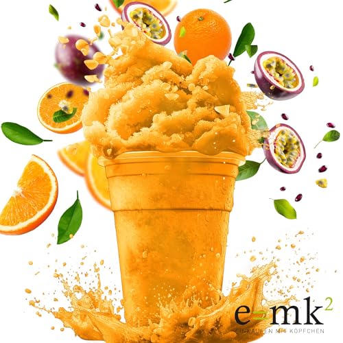 Slush-Sirup Eis Sunset Dream (Orange-Maracuja) | Konzentrat 5 L | Azo und Glycerin Frei | Slushy Eis selber machen | Slushmaschine Konzentrat 1:5, Perfekt für Ninja Slushy Maschine | Premium Qualität – Bild 3
