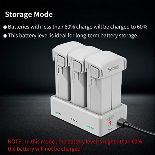 Accessoires de charge DJI Mini 3 et Mini 4 Pro avec hub de chargeur Hanatora - 4