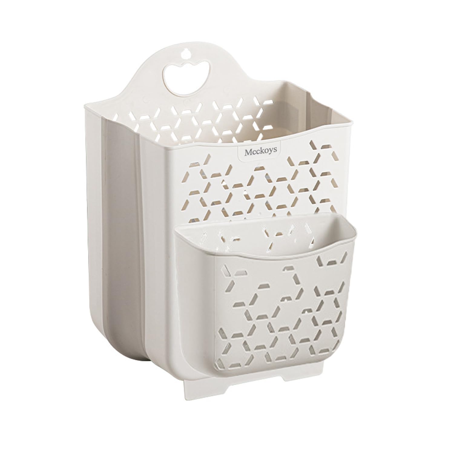 Amazon.com: Mcckoys Foldable Hanging Laundry Baskets with Carry