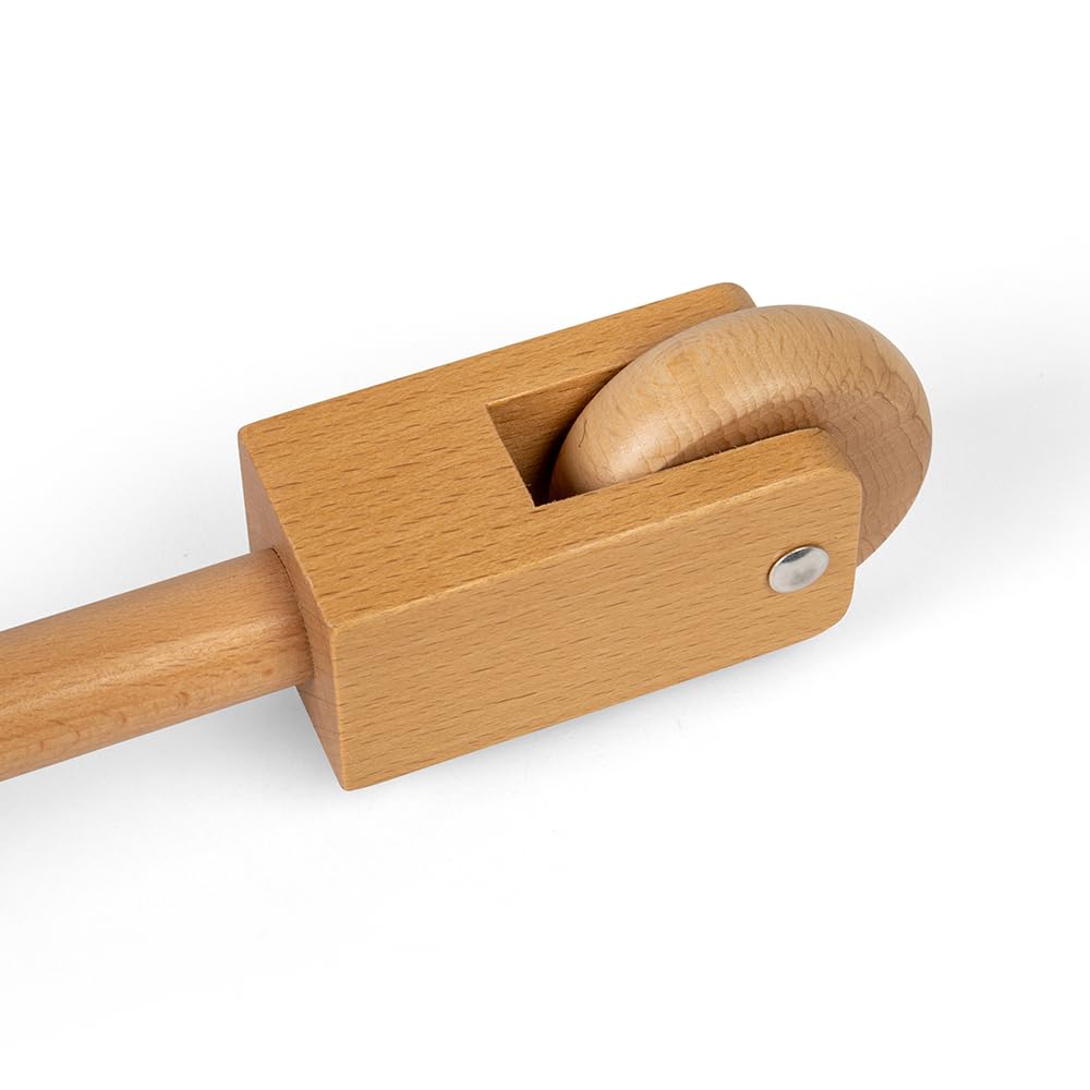 Bigjigs Toys Holz-Steckenpferd – Reitspielzeug, Steckenpferd zum Spielen, Geschenk für Kleinkinder, nachhaltig hergestellt aus umweltfreundlichem Holz, ab 18 Monaten geeignet