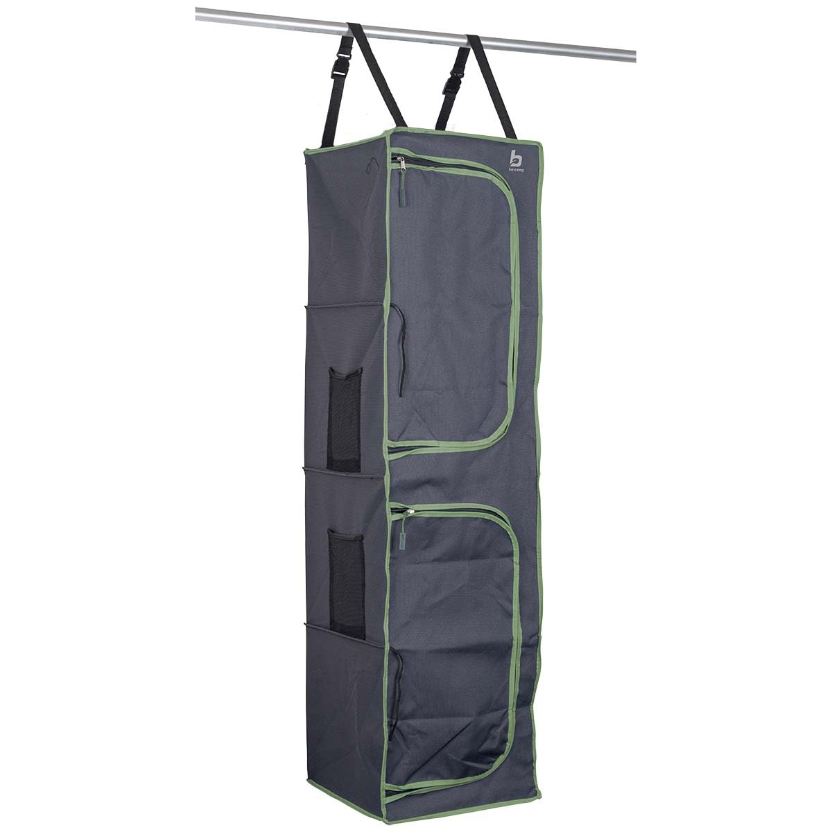 Bo-Camp - Organizer - 4 przegródki - 2 drzwi - 35 x 35 x 131 cm
