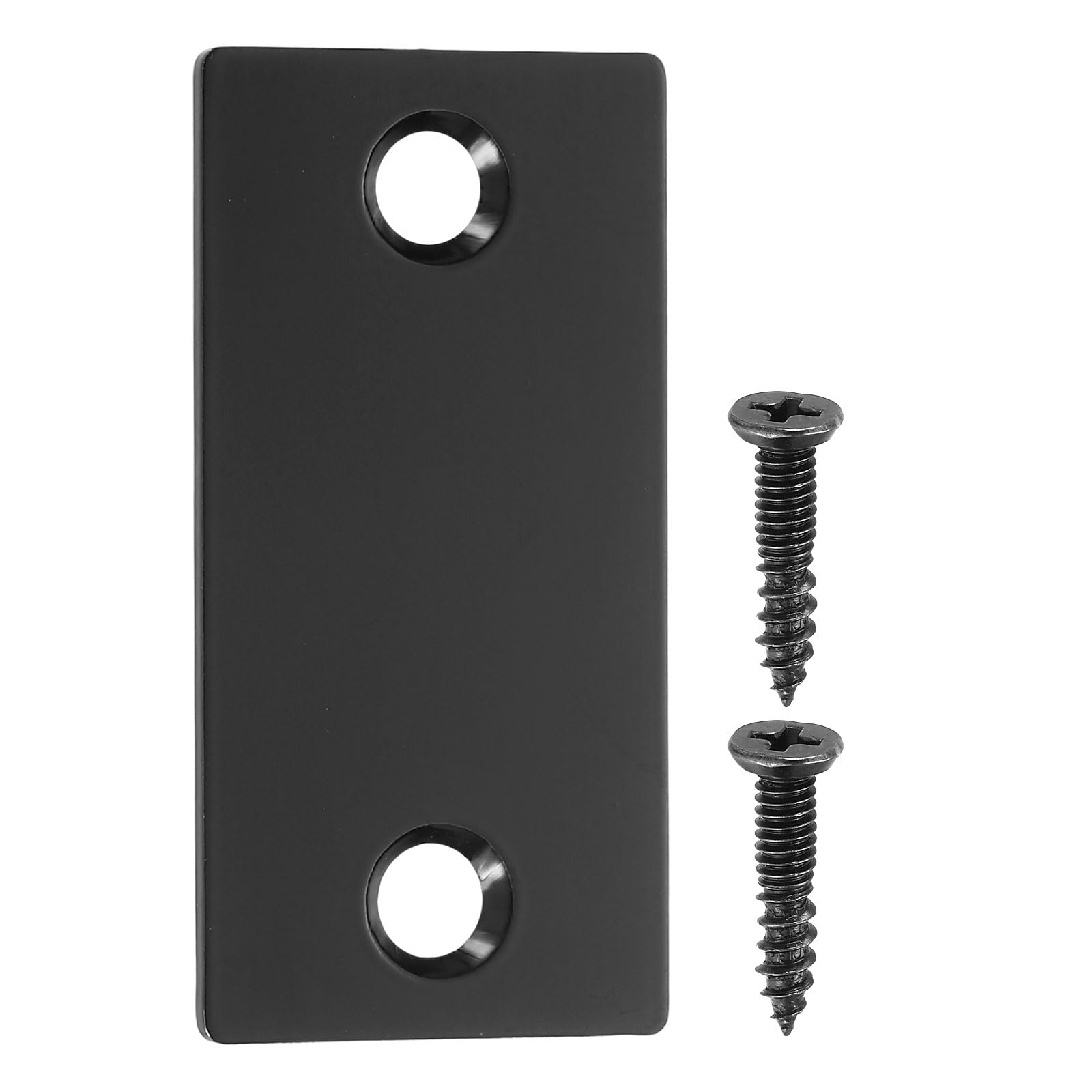 Placa de llenado uxcell de acero inoxidable para renovación de puertas de hogar