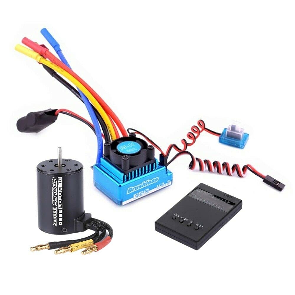 1/8 ブラシレスモーター　ESC セット Amazon | 防水ブラシレスモーターとEscコンボ、6S 150A防水ESC +