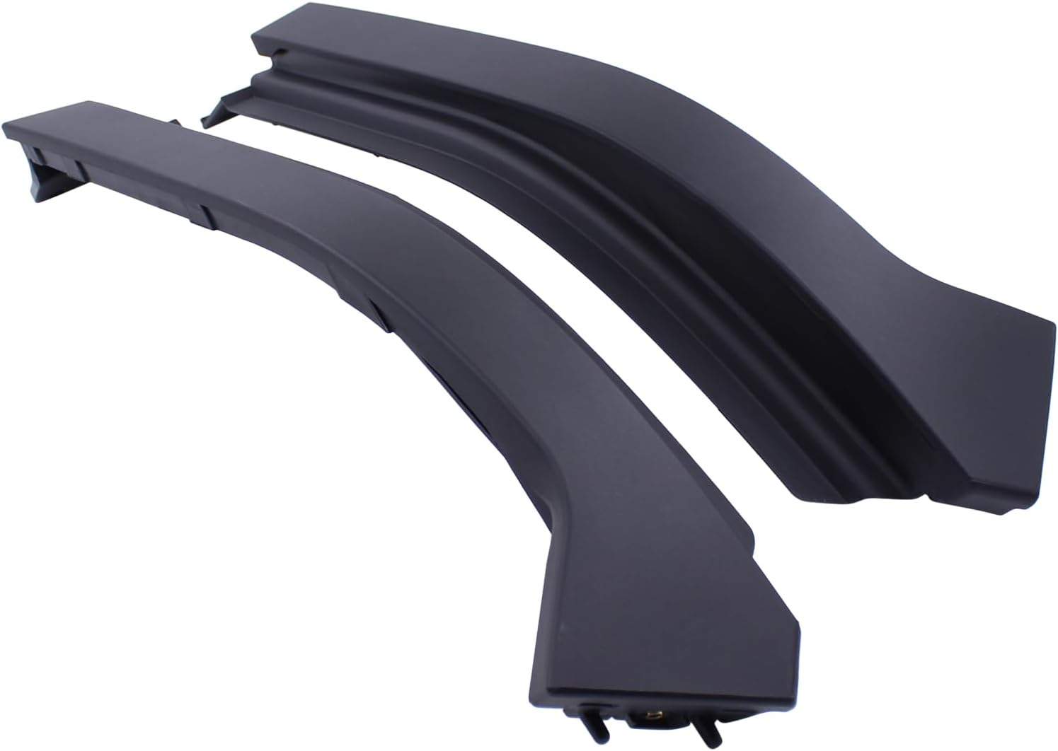 ApplianPar Front Left and Right Side Bumper Headlight Fillers Molding Trim for Dodge Ram 2500 3500 2010-2018