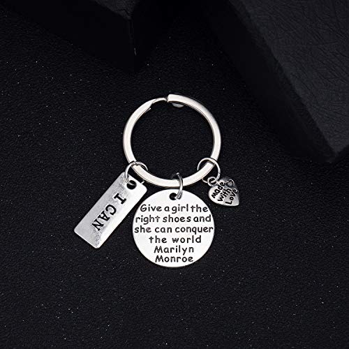 Hicarer 259 Pieces Inspirational Motivational Keychains Charms Bulk Keychains Inspirational Words Charms With Open Jump Rings Key Rings For Various Diy Necklaces, Bracelets #TOP6