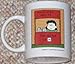 Peanuts Ceramic Mug Lucy Mood Booth - Psychiatric Help - The Doctor Is In