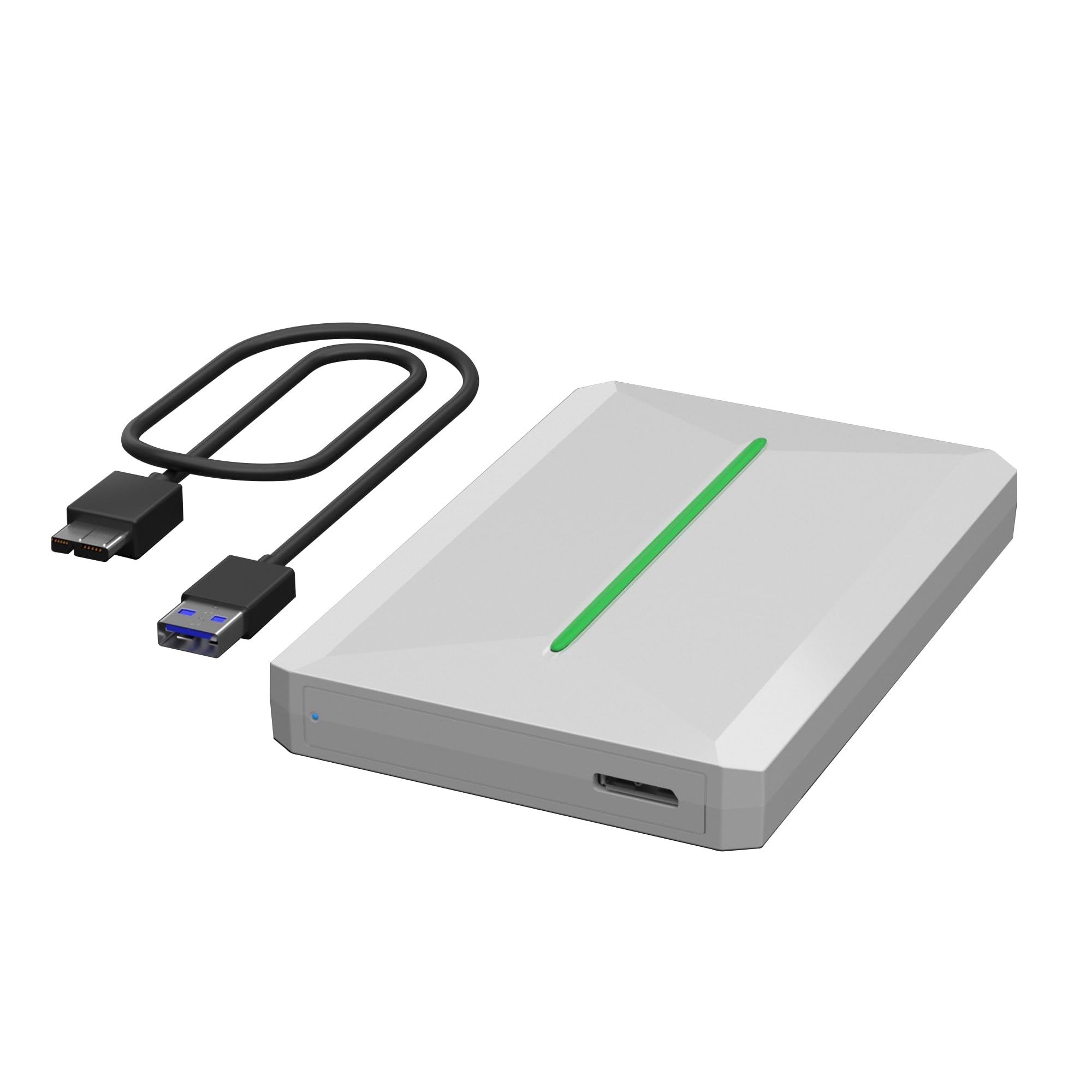 Odetina 2TB External Solid State Drive, High-Speed Compact Portable Drive USB 3.0 up to 5Gbps Compatible with 2.5 Inch SATA HDD/SSD for PC Laptop Desktop Gaming — view 8