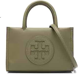 Amazon.com: Tory Burch Ella Bio Mini Tote, Bay Gray