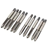 Carbon Steel Straight Flute Screw Thread Industrial Supplies Steel Metric Tap Industrial Hardware Tools M5