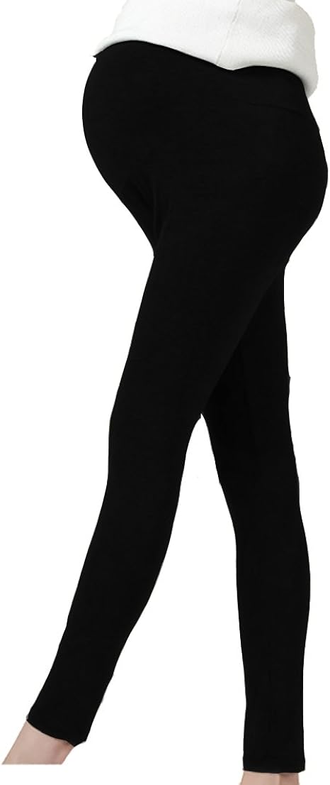 Amazon Co Jp Mille Ti Rana マタニティ カラフル レギンス スキニー 9分丈 レディース 黒 服 ファッション小物