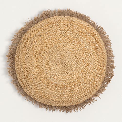 SKLUM Cojín Redondo en Yute (Ø40 cm) Puava -