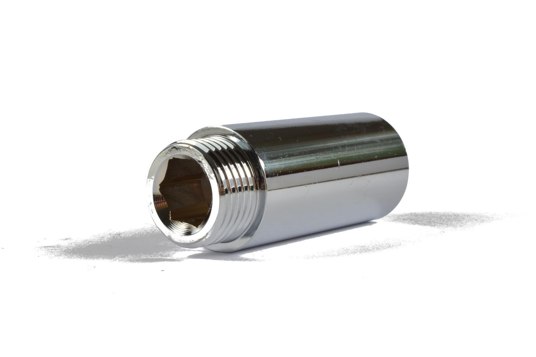 Odsupplies Pack Of 2-1/2" X 50Mm Long Chrome Radiator Extension (Known As Radiator Valve Extension Also Available In 10Mm, 15Mm, 20Mm, 25Mm, 30Mm, 40Mm, 50Mm, 60Mm, 75Mm, 80Mm And 100Mm Long)