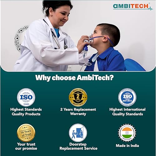 AmbiTech NC-11Compressor Nebulizer Machine Kit AmbiTech NC-11Compressor Nebulizer Machine Kit