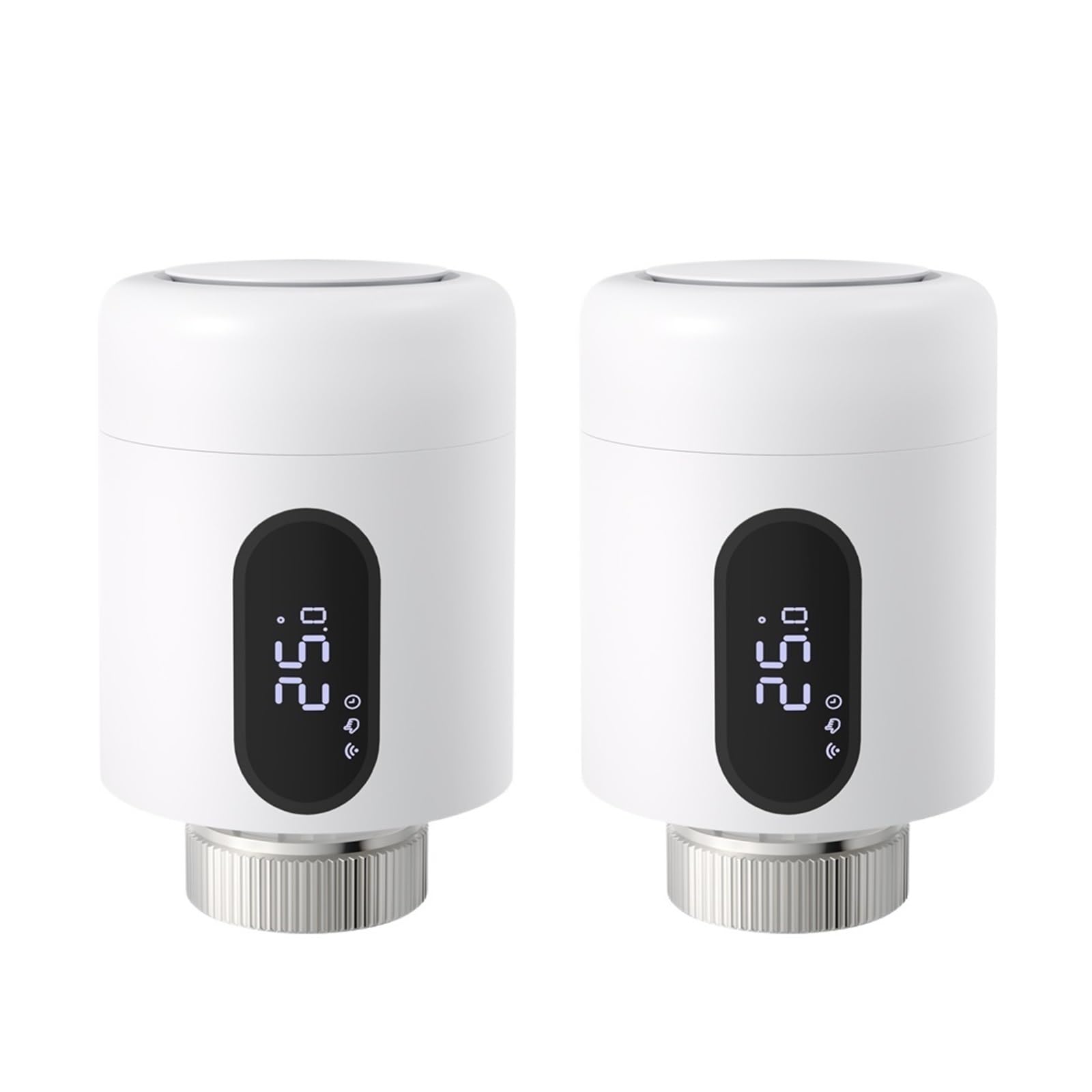 Zawór Termostatyczny TUYA Zigbee, Inteligentny TRV, Sterowanie Temperaturą Dla Alexa Google Home OszczęDza Energię I Koszty Ogrzewania(2PCS)