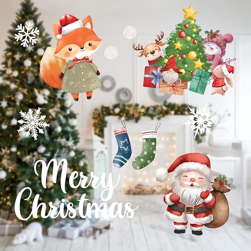 Nordstern Kinder Fensterbilder Weihnachten 250 Sticker - Statisch...