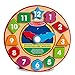 Melissa & Doug- Shape Sorting Clock Juego Educativo para Enseñar Contar el Tiempo, 3-6 Años, Multicolor (18593)