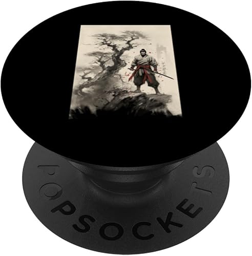 Samurai's Triumph Over the Great Dragon - Bushido Spirit PopSockets Standard PopGrip