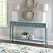 Powell Furniture Sadie Long Console Table, Teal