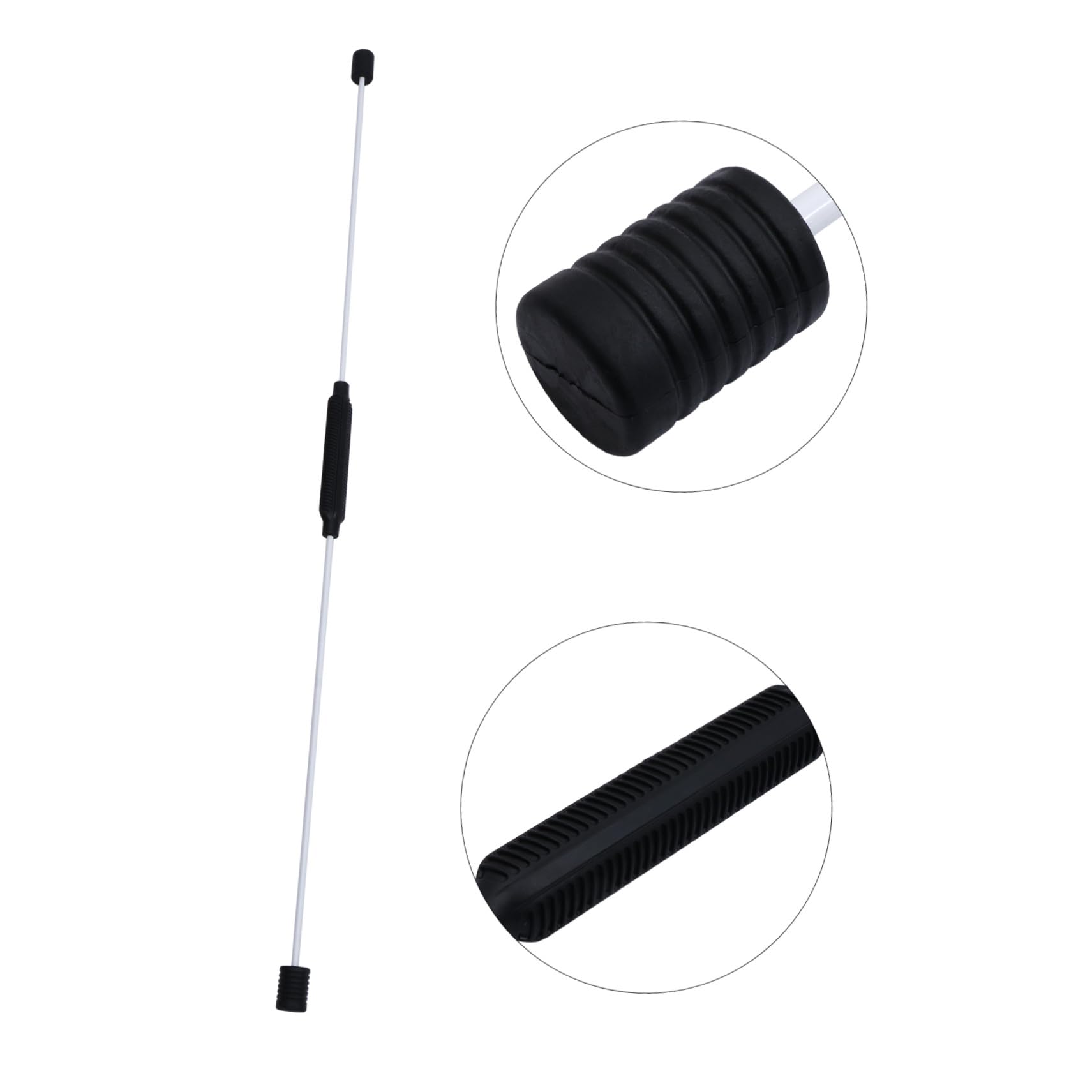 TOYANDONA Elastische Vibrationsfitness Stange Gummi Trainingsstab Für Ganzkörper Krafttraining Zuhause Pilates Yoga