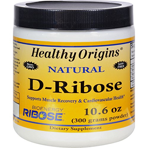 Healthy Origins D Ribose Powder 300Gm 10.6 Oz