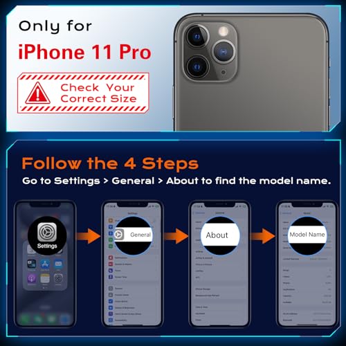 Image of Anqrp Heavy Duty Case for iPhone 11 Pro Case with Enhanced Ring Holder Grip Stand, Military Grade Shockproof Rugged Drop Protective Silicone Hard Slim iPhone 11 Pro Phone Case Cover,Spring Grass