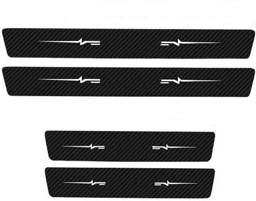 Autocollants protection seuil porte voiture anti-rayures pour coffre arrière Toyota Highlander