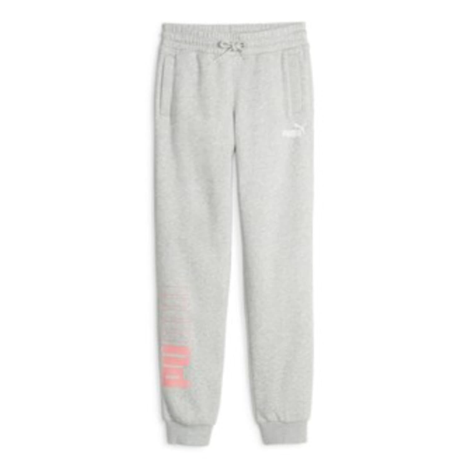 PUMA Power Colorblock Sweatpants FL G Light Gray Heather