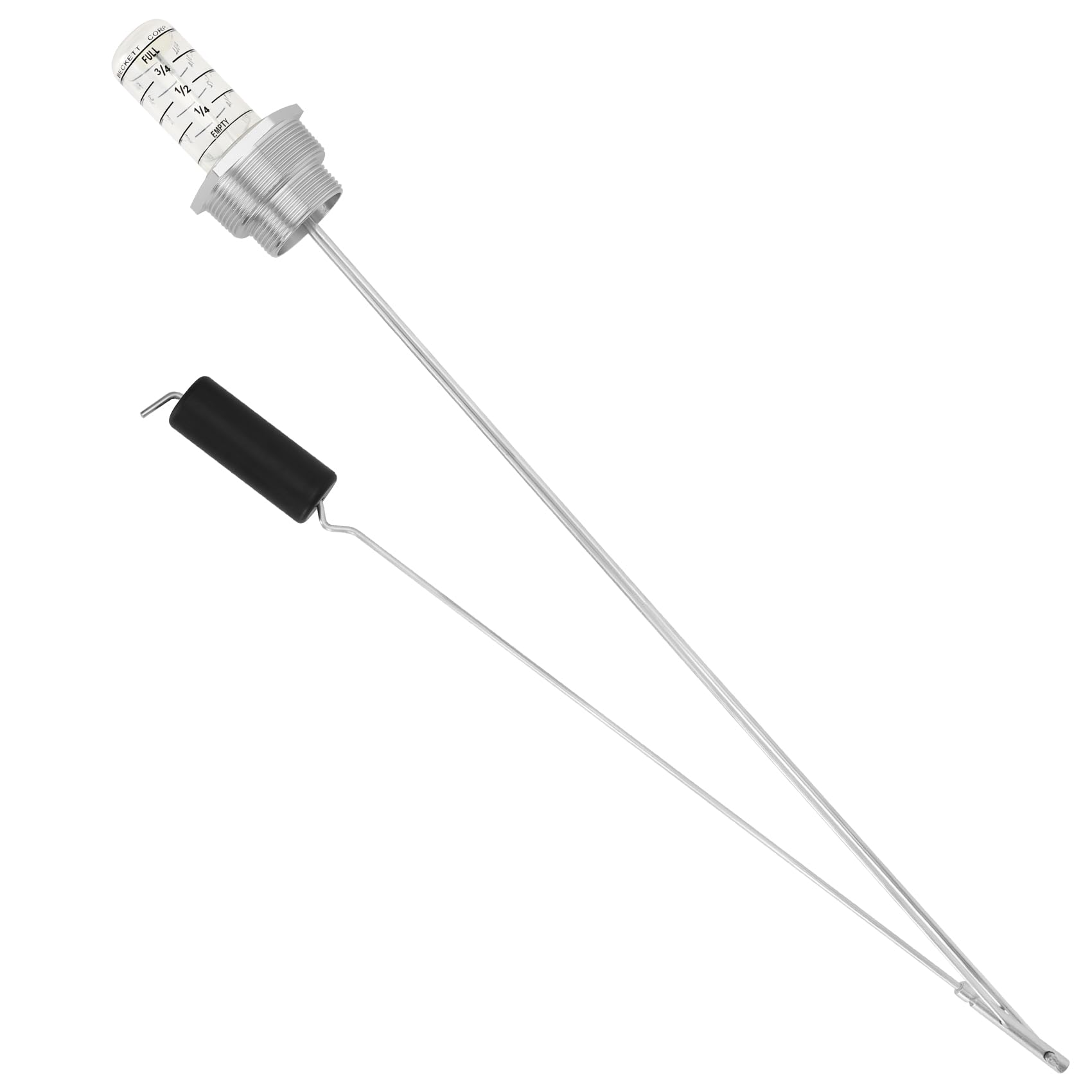 Oil Tank Gauge for 275 & 330 Gallon Vertical, Float Level Measure, 1-1/2" and 2" Male NPT Thread,Designed for Heating Home Oil Tanks with Depth of 42"