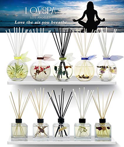 Lovspa Japanese Honeysuckle Reed Diffuser Set - Scented Stick Room Freshener - Made In The Usa #TOP4