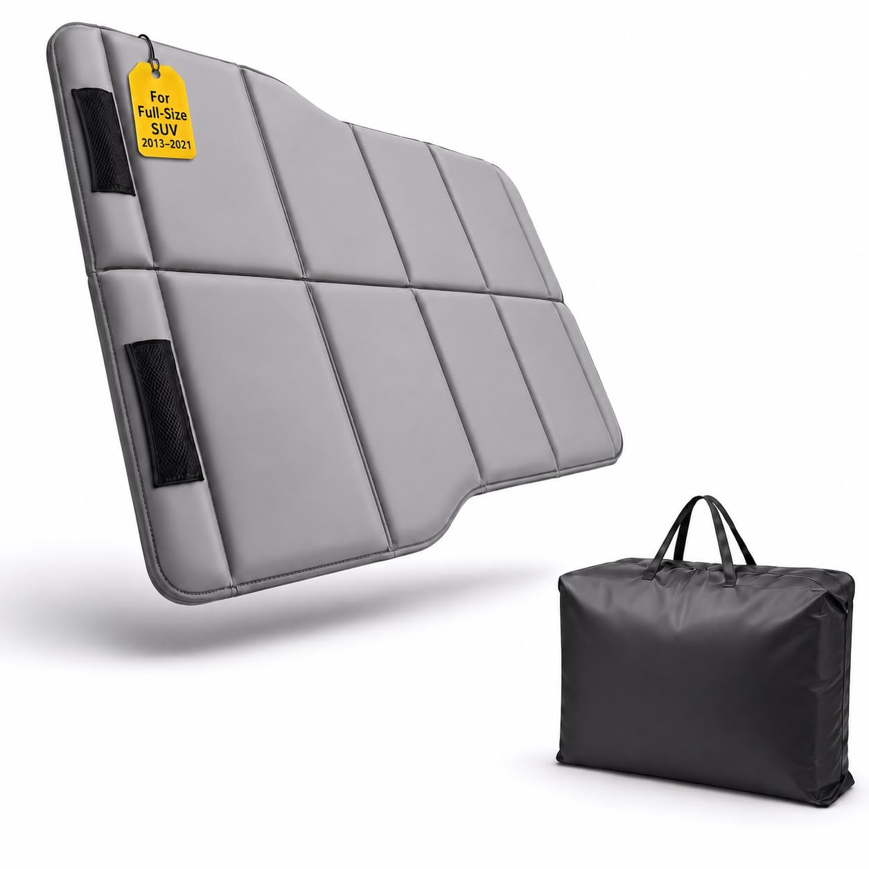 Car Mattress for 2013–2021 Full-Size SUV, Upgraded Non-Inflatable Thickened Foam SUV Car Camping Mattress, Foldable Trunk Sleeping Pad Car Bed Mattress for Road Trips Camping Travel