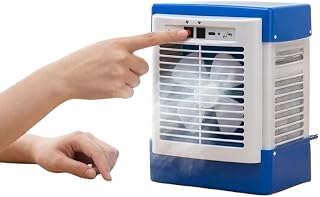 Drumstone (𝐒𝐩𝐞𝐜𝐢𝐚𝐥 𝟏𝟓 𝐘𝐞𝐚𝐫𝐬 𝐖𝐚𝐫𝐫𝐚𝐧𝐭𝐲) Desert Air Cooler for Home with Large Water Tank, Portable High Airflow Cooling Fan, Powerful Air Throw, Energy Efficient Air Cooler.