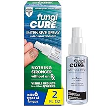 FUNGICURE Intensive Spray, Soothes Itching & Burning, 2 Fluid Ounce Pack of 1