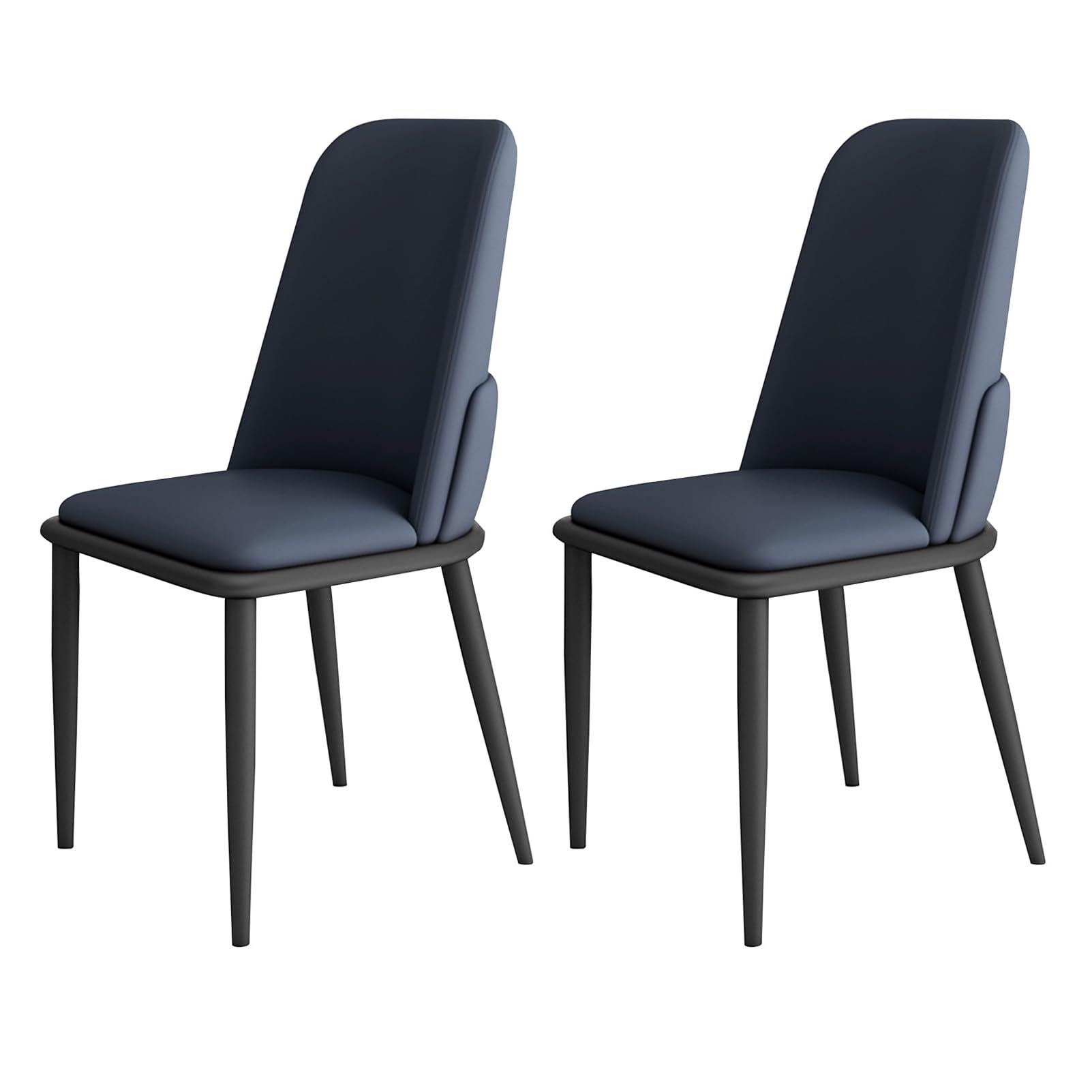 Chaises de salle à manger faciles à nettoyer LiChA, lot de 2 confortables - 6