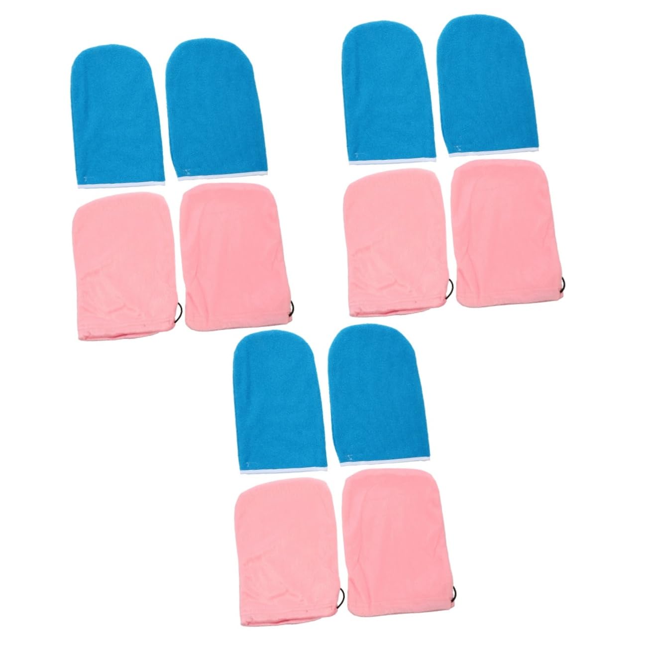 Beavorty 6 pcs Hand Care Hand Mask Beauty Care Gloves hand spa gloves hand hydrating gloves hand repair gloves moisturizing gloves for dry hands Mitts flannel hand cover insulation