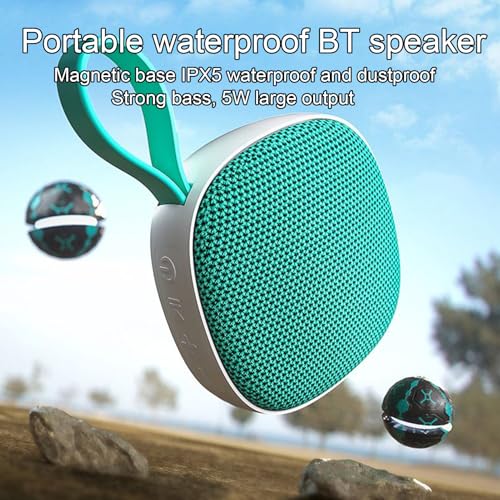 Enceinte portable sans fil stéréo magnétique pour intérieur et camping - 5